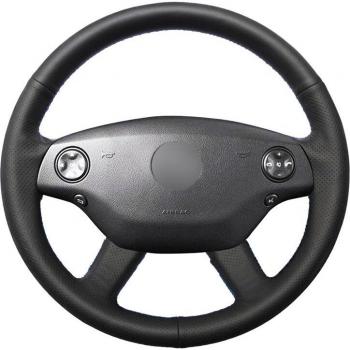 PU Leather Steering Wheel Cover for Mercedes Benz CL-Class C216 S-Class W221 2006-2007