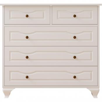 Anne 5 White Chest Of Drawers