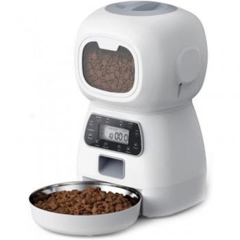 Automatic Pet Food Dispenser 3.5L with Stainless Steel and Smart Features