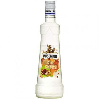 Puschkin Vodka con Nueces y Turrón 0.7L