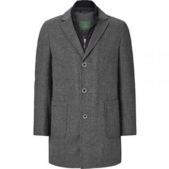 Grijze Luxe Jas van Earl Vaughan
