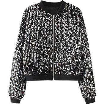 Winter Women's Sequin Jacket