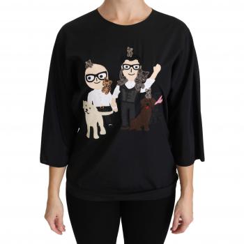Dolce & Gabbana Female Black Silk Blouse