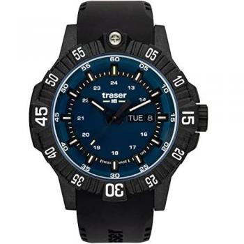 Traser, Armbanduhr, P99 Q Tactical, Schwarz, (Taucheruhr, 46 mm)