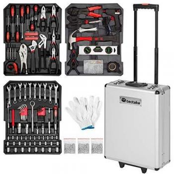 Maleta de herramientas de aluminio 799 piezas