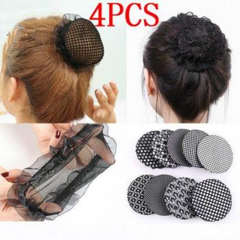 Filet de cheveux pour ballet, 4 accessoires de coiffure