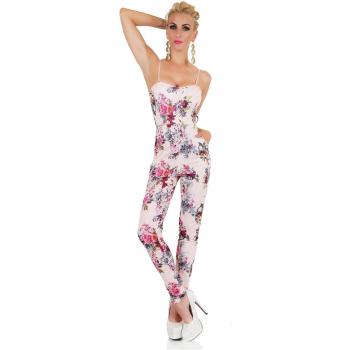 Elegante Damen-Maxi mit Blütendruck – S