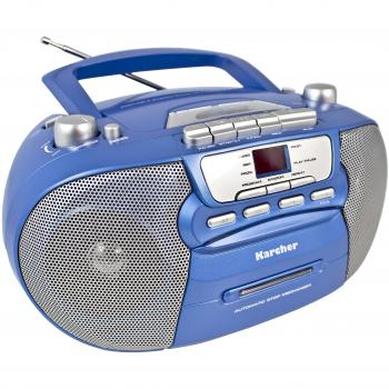 Karcher RR 5040 Oberon tragbares CD-Radio für Netz/Batteriebetrieb