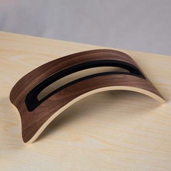 Soporte de madera antideslizante para notebook