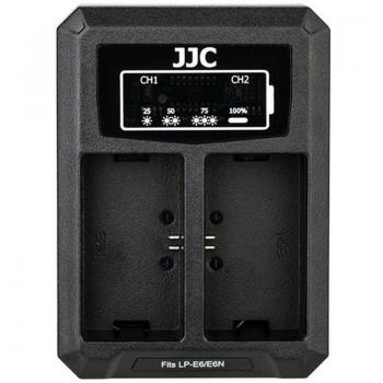 Caricatore Doppio JJC per Canon LP-E6N