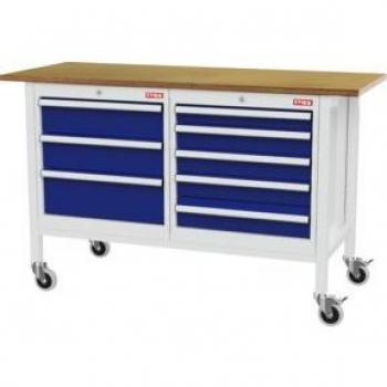 Tableau STIER bureau mobile 8 tiroirs couleur neutre