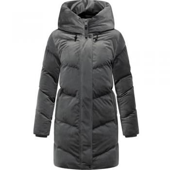 Daunenjacke Ragwear Avelin Velvet YOUMODO Kurzmantel – Graue L-Variante