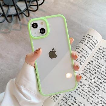 Funda de Silicona Alta Calidad con Borde Colorido para iPhone