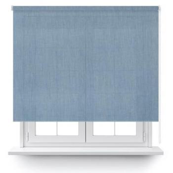 Estor Enrollable de Tejido Calidad Miami Celeste 120x250cm
