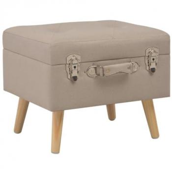 Sgabello Eleganza Beige 40x33x33cm
