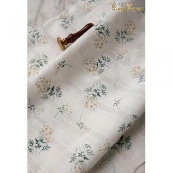 Textil para el Hogar: Tela Bordada de Flores