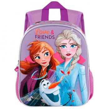 Zaino Frozen 2 Friends Fucsia Viola 8,5 L