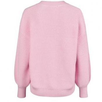 MARC AUREL V-Ausschnitt-Pullover Größe L rosa