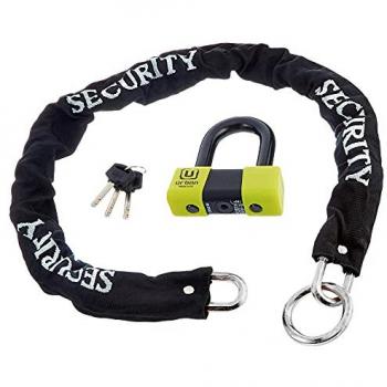 Urban Security Mini U 75 mit 120 cm Schlaufenkette Ø10mm Class SRA