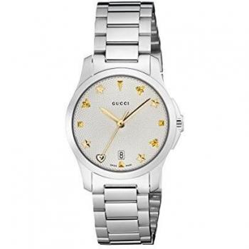 Gucci Reloj de Acero Inoxidable para Mujer YA126572