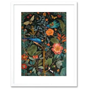 Artery8 Floral Wings Art Piece
