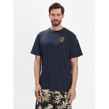 DC T-Shirt Stilvoll ADYZT05235 Dunkelblau Relaxed Fit