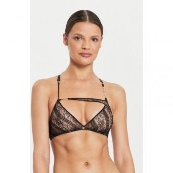 C010PF Reggiseno Bralette Nero Chantelle Slash