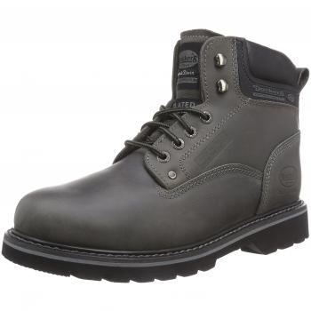 Dockers Stivali Combat 23DA104, gamba corta, imbottitura calda uomo, Grigio
