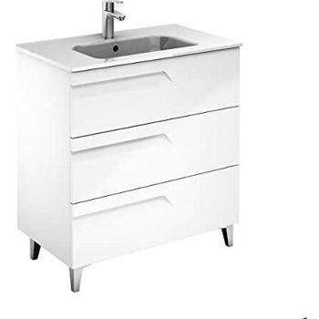 Royo Mueble de Baño Vitale con Lavabo y 3 Cajones 60 CMS