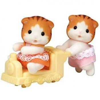Sylvanian Families Maple Cat Twin Set
