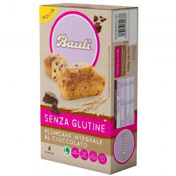 BAULI Plumcake Integrale al Cioccolato 4pz