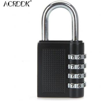 4-Dial Weatherproof Security Padlock