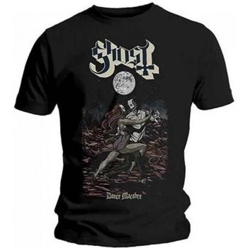 T-shirt S Noir Dance Macabre pour Adultes Ghost