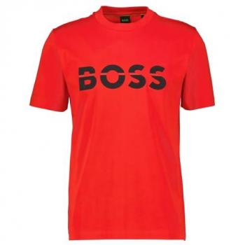 BOSS T-Shirt Regular Fit Rot