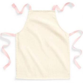 Tablier à manches complètes Kids Crafting Westford Mill Unis Naturel