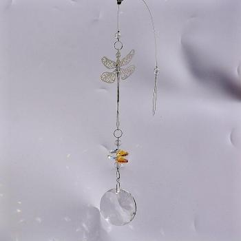 Lucky Dragonfly Suncatcher