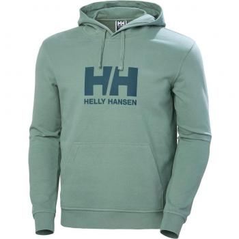Sudadera Helly Hansen con Diseño Logo Verde para Hombre