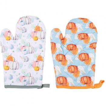 2pcs Microwave Safe Cooking Mitts