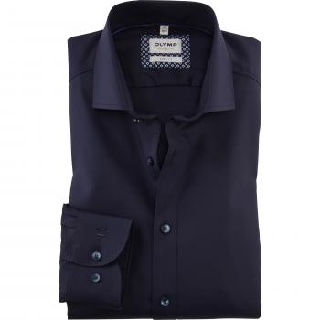 Businesshemd OLYMP Level Five body fit Gr. 46, N-Gr, blau