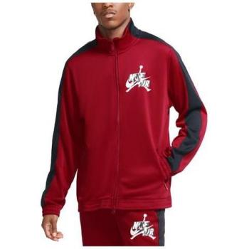 Veste Nike Rouge avec Bandes sur les Manches