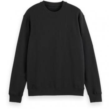 Scotch & Soda Men's Black Cotton Sweatshirt XL