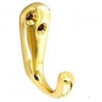 Brass Robe Hooks (2) 50mm