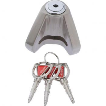Bloqueo de Disco Motocicleta Impermeable con 3 Llaves