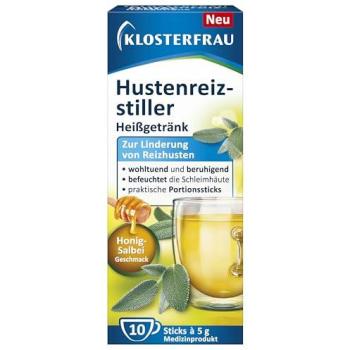 KLOSTERFRAU Hustenreiz‑Stiller Heißgetränk‑Pulver 10 × 5 g