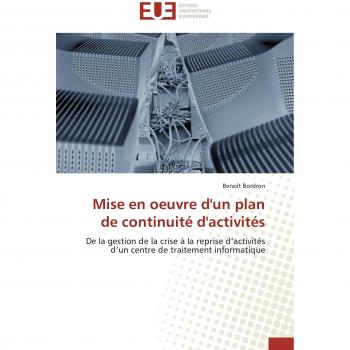 Mise en oeuvre d'un plan de continuité d'activités