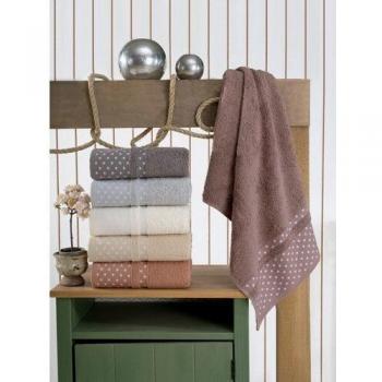 Nakkısh 100% Cotton 50x90 cm Towel Set (Set of 6)