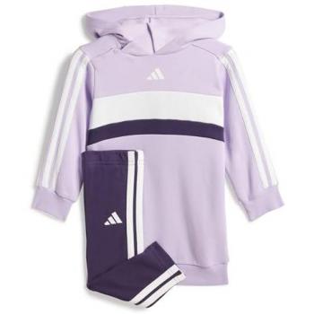 Adidas Tiberio 3‑Stripes Kids’ Track Suit for Little Ladies
