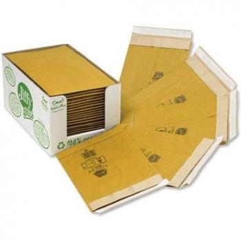 Bolsas Jiffy Green Kraft + Cushion Reciclado Nº5 245x381mm Ref 01901 Pack de 25 unidades