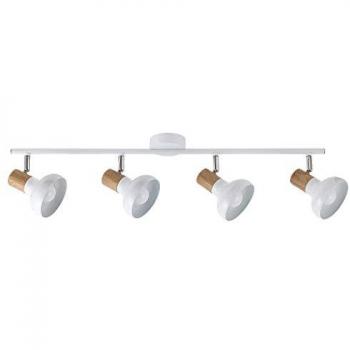 Brillante Spot E14 4 Metal Blanco