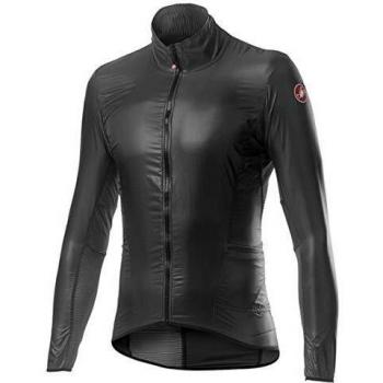 Castelli Aria Windjacke, Schale, leicht, Größe L, Dunkelgrau